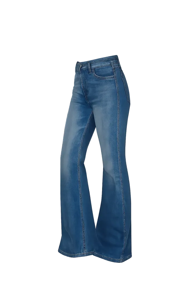 STARLIT Bootcut | Archive Blue