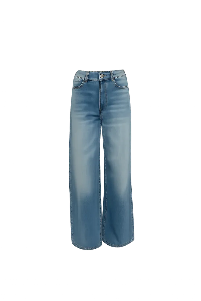 NOVA Wide Leg | Morning Indigo