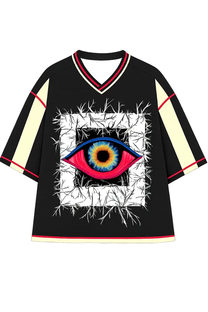 The Eye Vneck Unisex Jersey