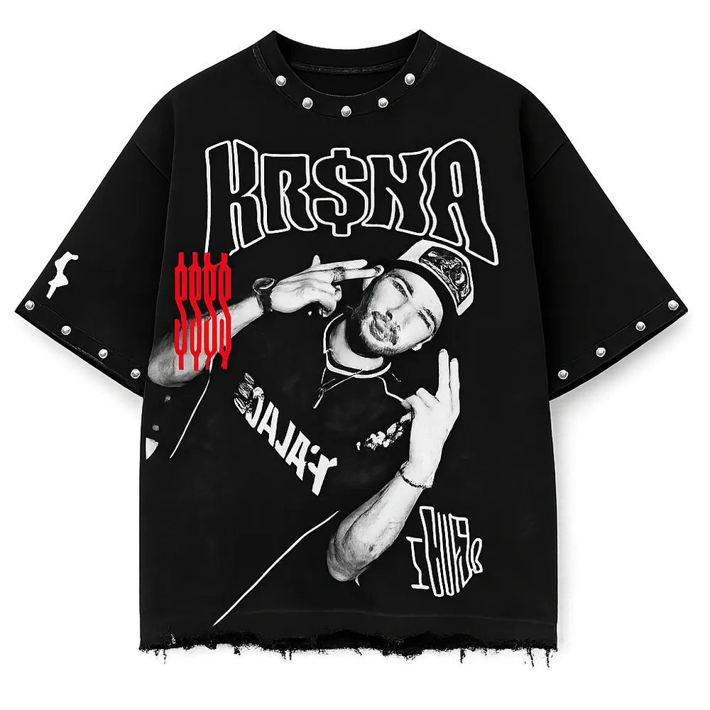 (PRE ORDER) - KR$NA OVERSIZE TSHIRT (BOXY FIT)