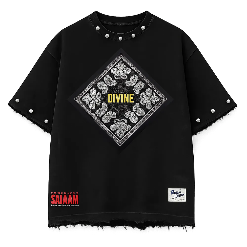 (PRE ORDER) - DIVINE OVERSIZE TSHIRT (BOXY FIT)