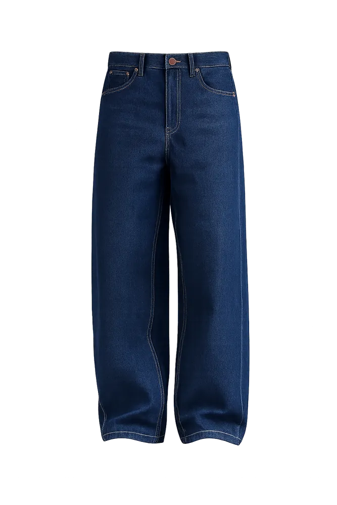 Dark Wash Straight Jeans