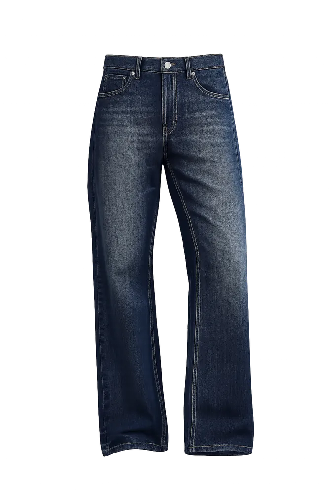 Vintage Flared Denim Jeans